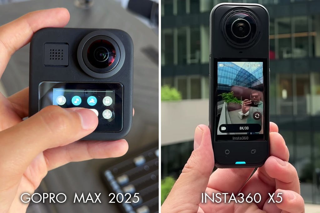 gopro vs insta360 design