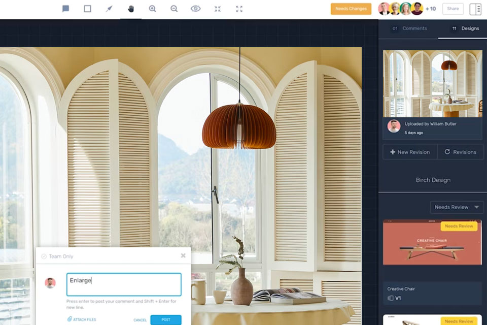 govisually video review software interface