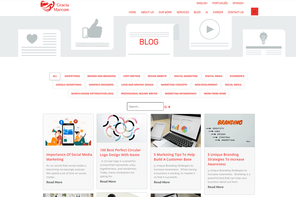 gracia marcom blog