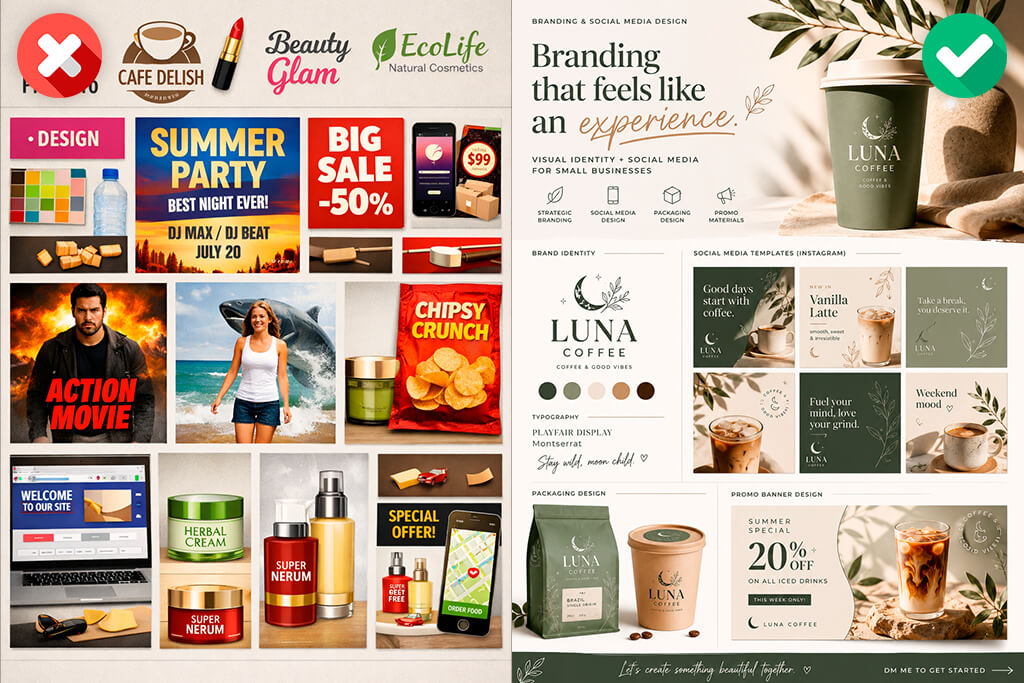 graphic design portfolio projects
