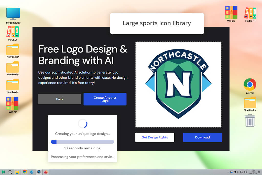 graphicsprings sports logo maker