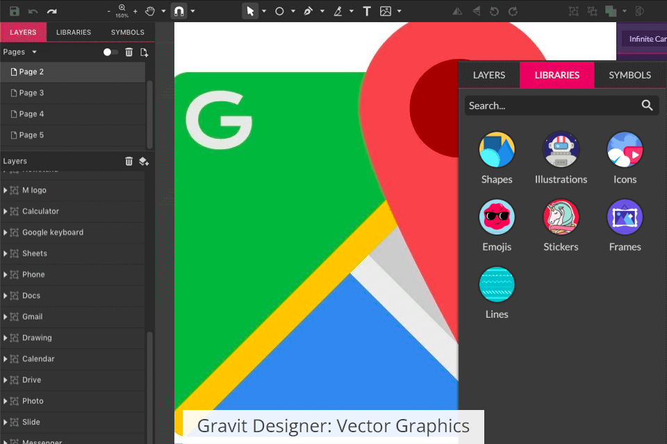 gravit designer vector graphics