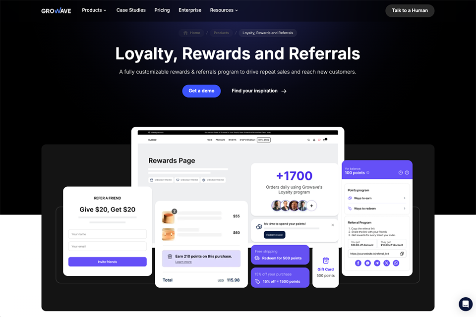growave io loyalty program software