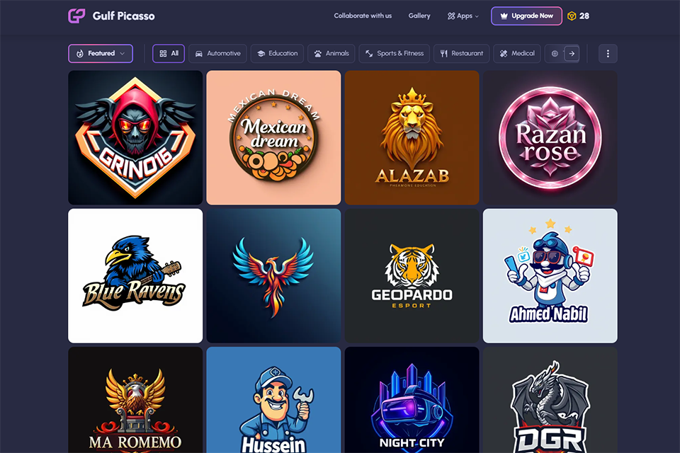 gulfpicasso ai logo generator