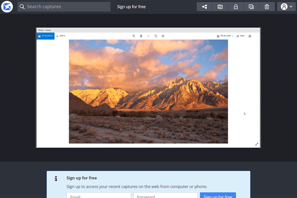 gyazo gif recorder interface