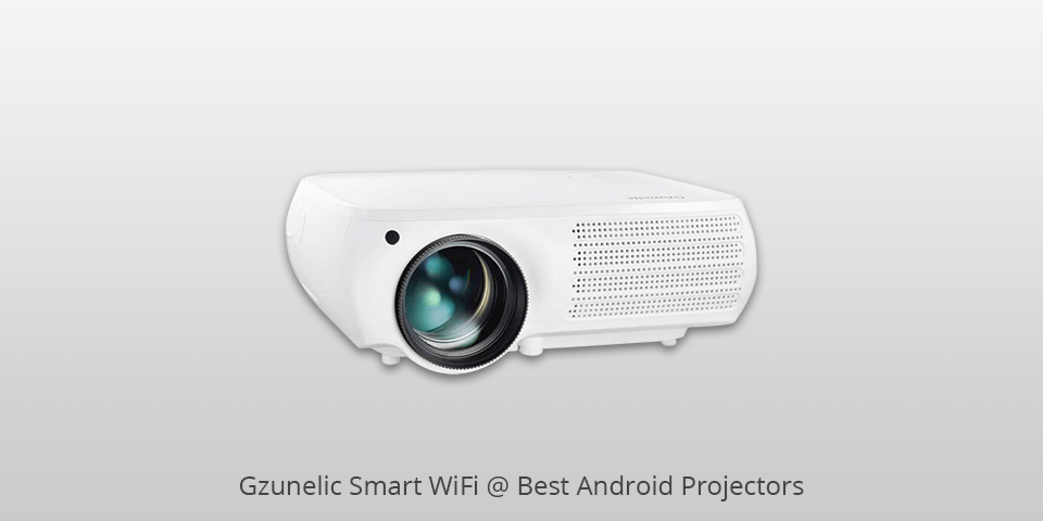 gzunelic smart wifi android projector