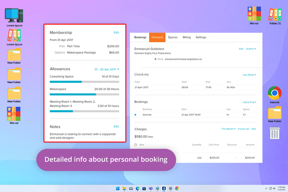habu coworking software