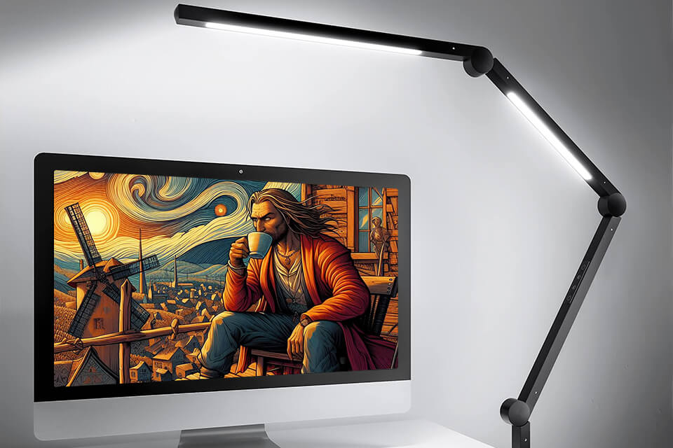 hafundy led daylight lamp for artists