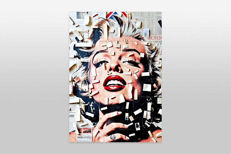 handmade or illustrated style poster ideas