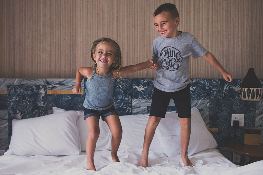 having fun at home brother and sister photo idea