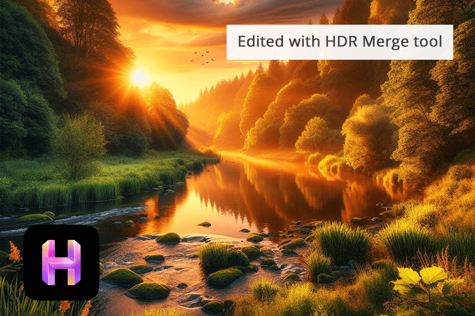 hdr merge tool result