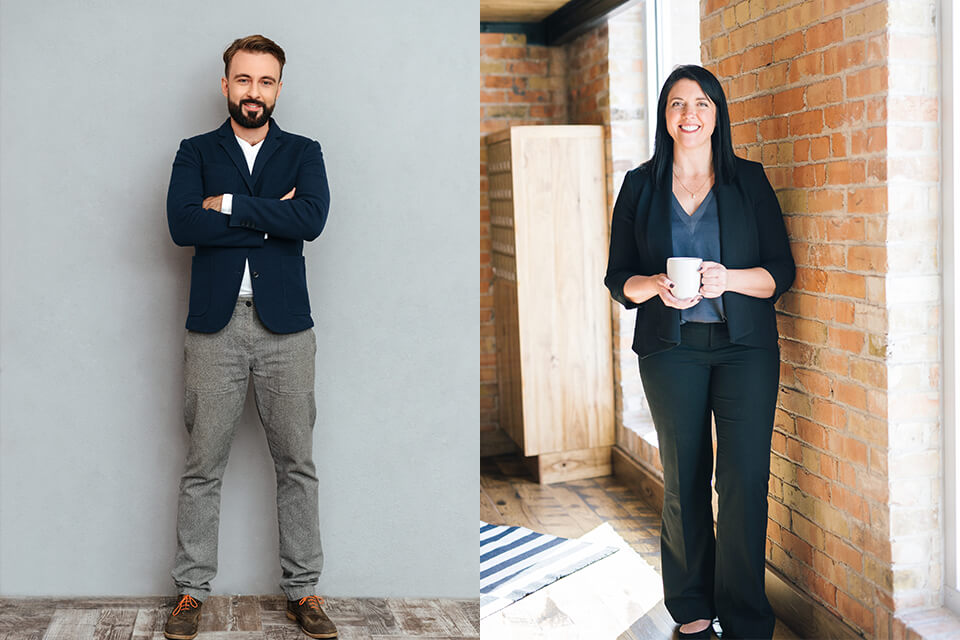 headshot poses full body