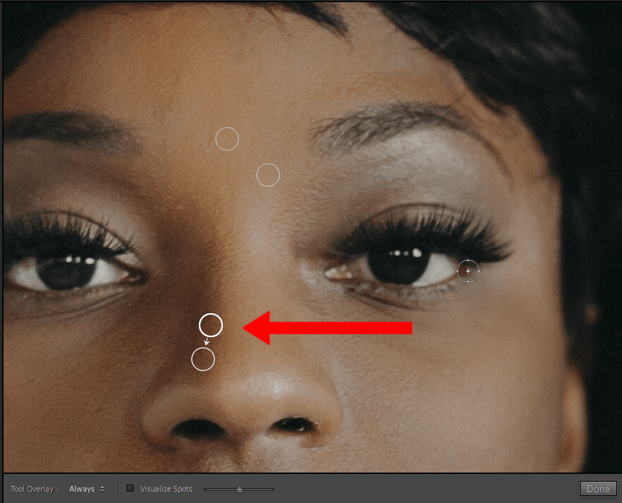 How to Use Healing Brush in Lightroom 2024 Version