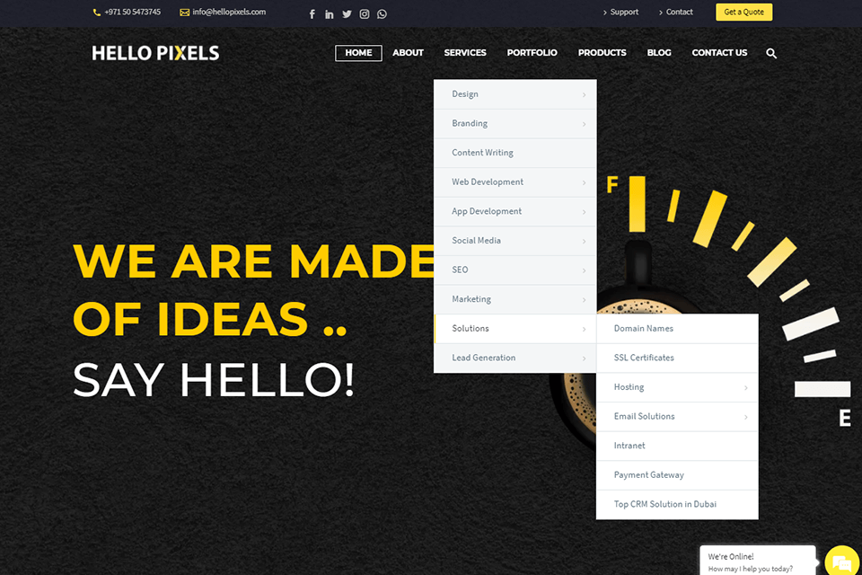 hello pixels additional solutions