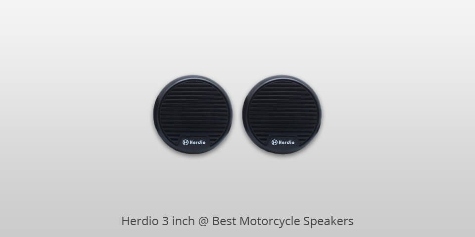 herdio 3 inch motorcycle speakers