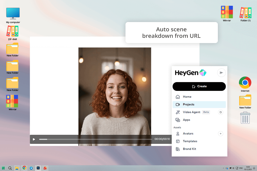 генератор новин heygen на базі штучного інтелекту