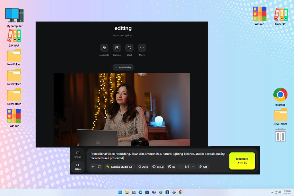 higgsfield ai video editor