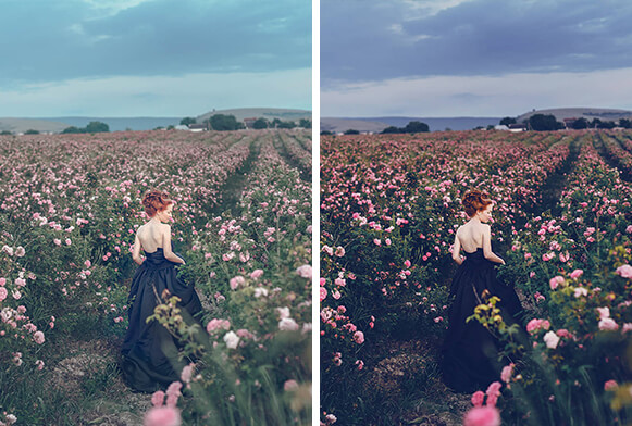 photoshop action chụp ảnh thời trang