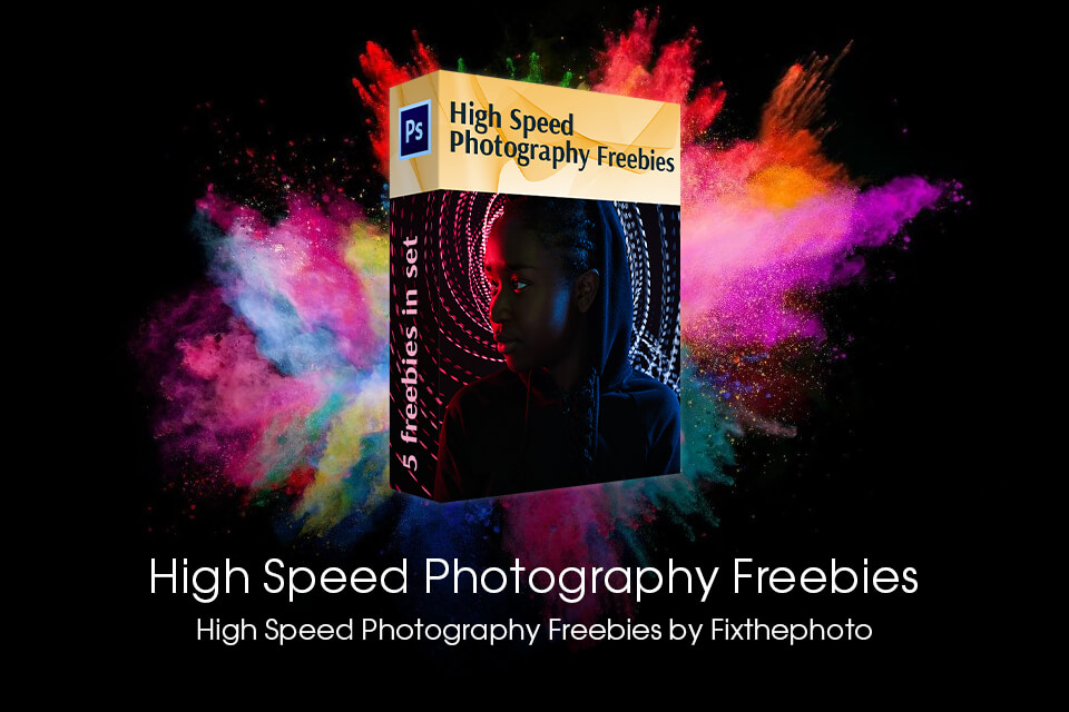 high speed photography editing freebies