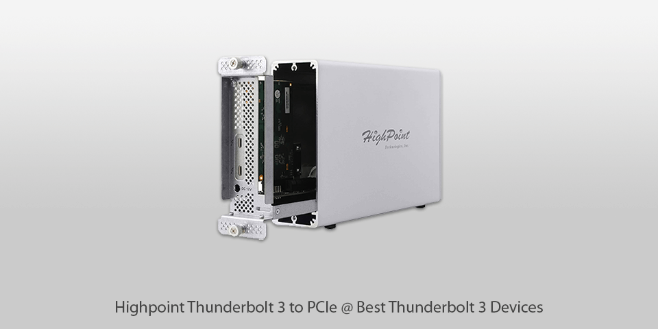 thunderbolt 3 devices highpoint