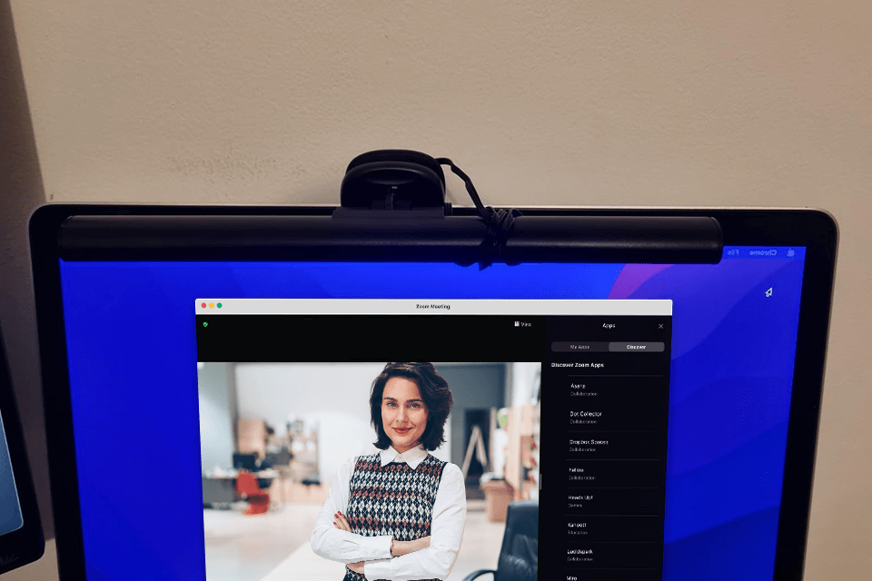 hioume monitor lighting for zoom calls lifestyle