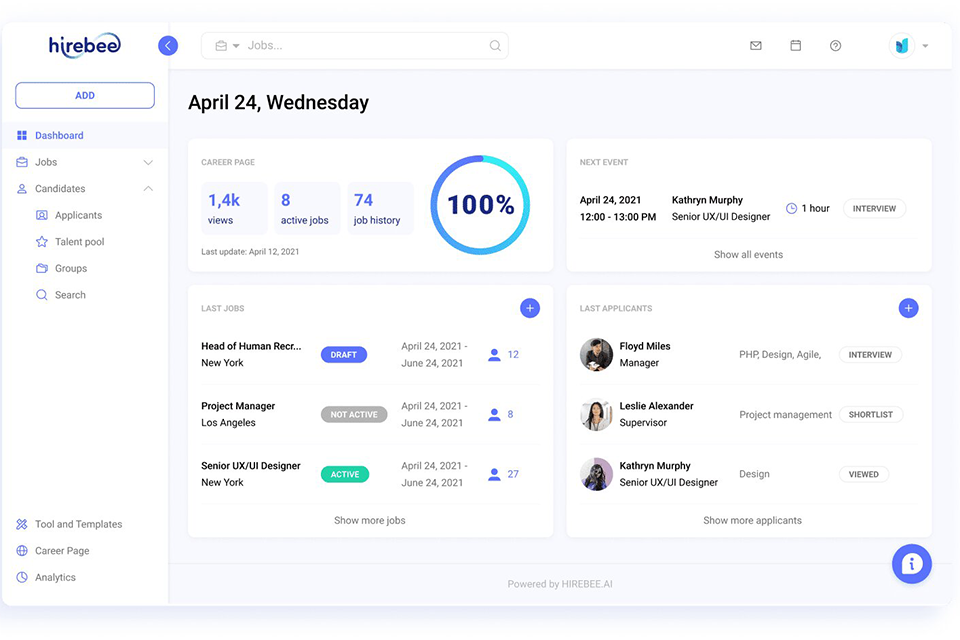 hirebee services image