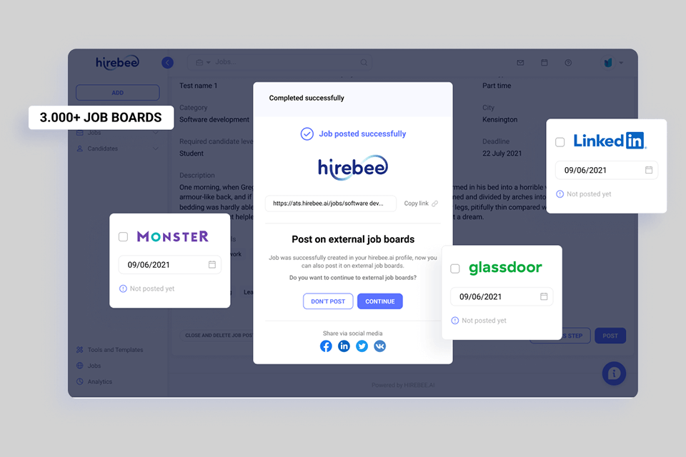 hirebee review integrations