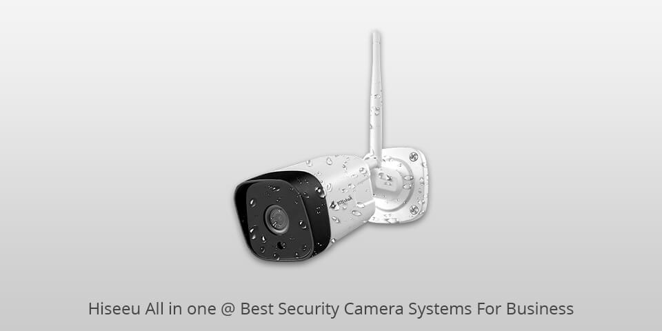 hiseeu all in one security camera systems for business