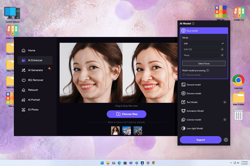 hitpaw photo enlargement software