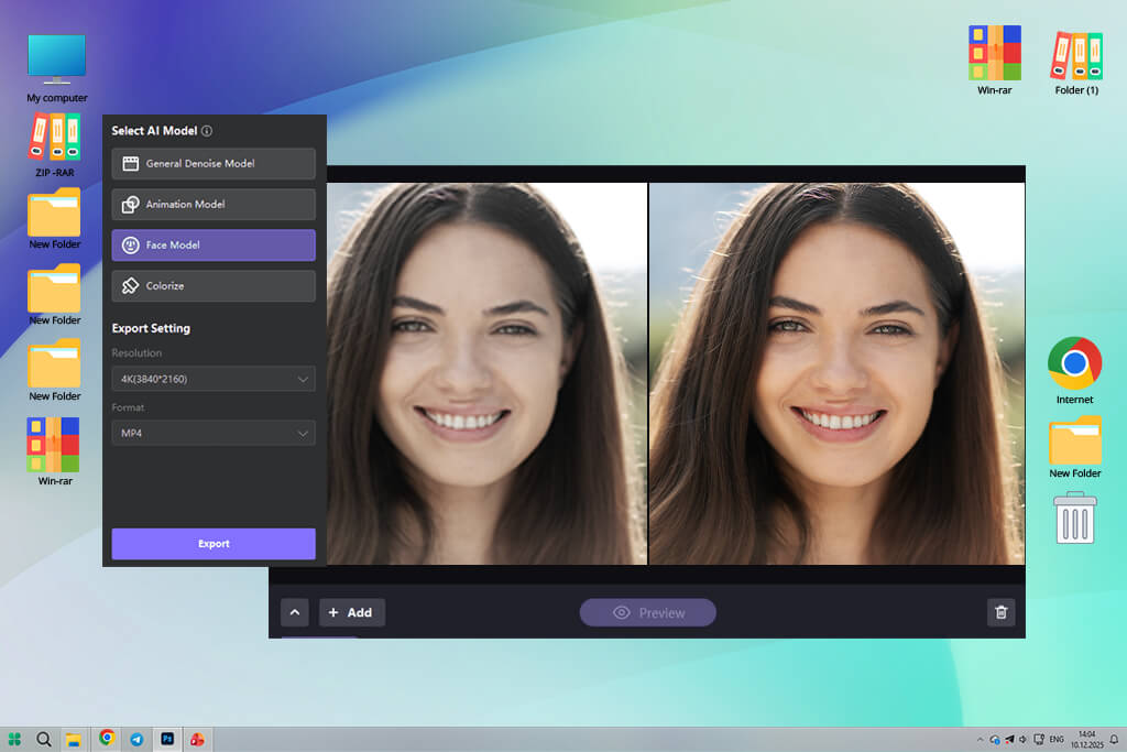 hitpaw video quality enhancer