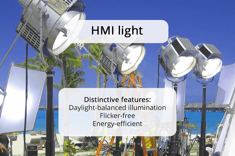 hmi video lighting type