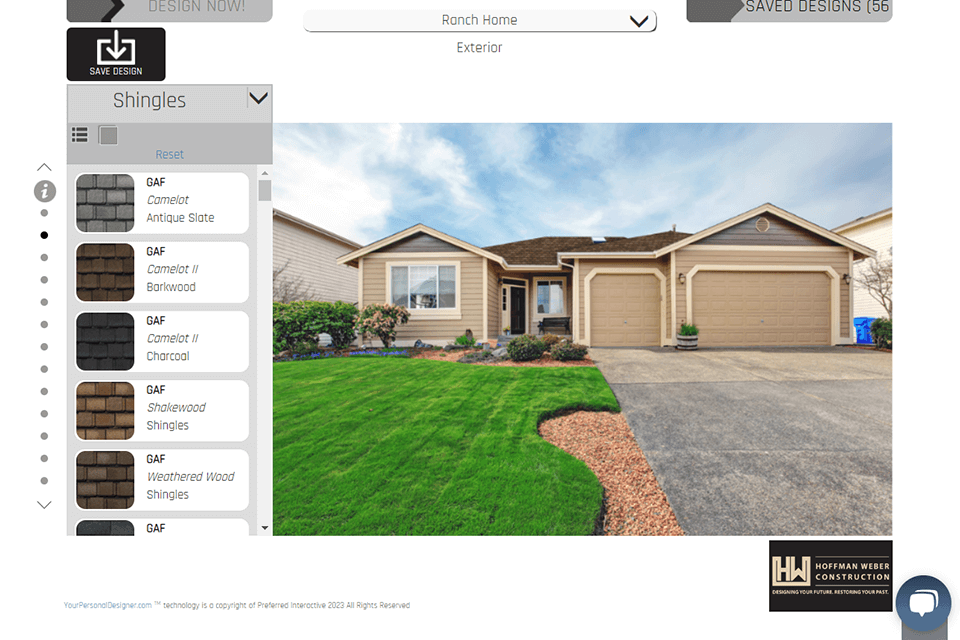 Hoffman Weber App To Design House Exterior Interface 