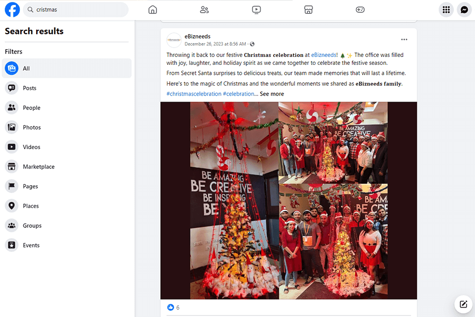 holiday themed content image posting idea