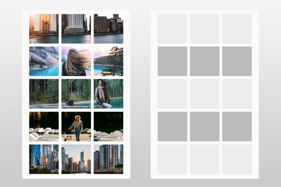 تغذية الانستغرام الأفق