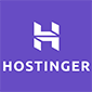 hostinger wordpress hosting service logo