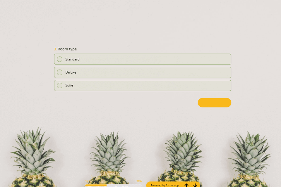 hotel contact form examples