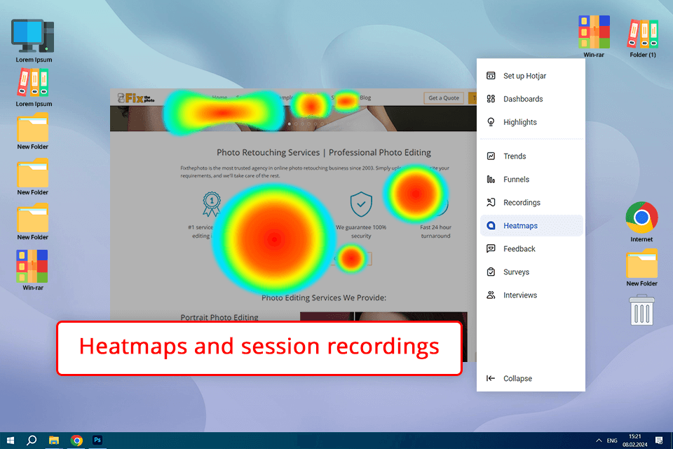 hotjar product feedback management tool