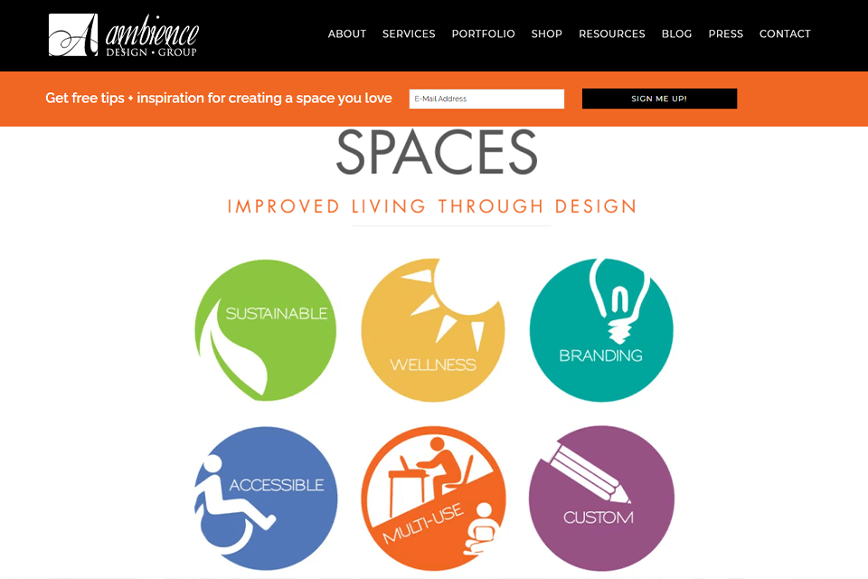 how ambience design group create living spaces