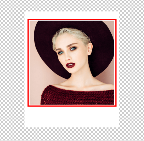 how big is a polaroid picture tutorial place the photo inside