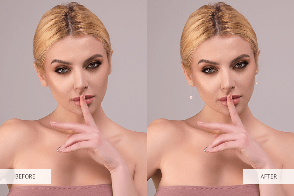 cách thêm hoa tai vào ảnh