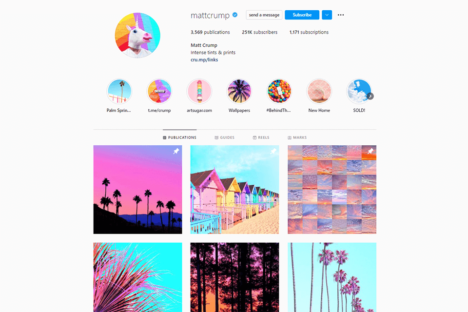 how to build a brand on social media with photography instagram