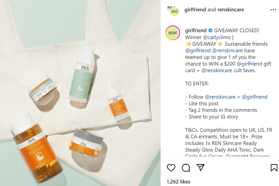 how to build a brand on social media with photography skincare