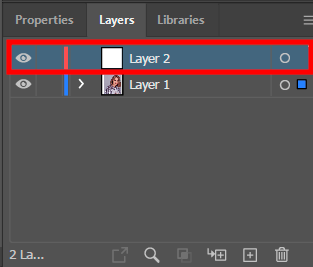 كيف ترسم نفسك في طبقة فارغة من Adobe Illustrator