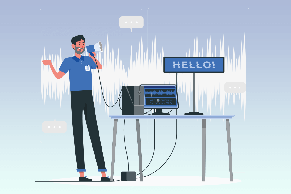 how to create animated voices types