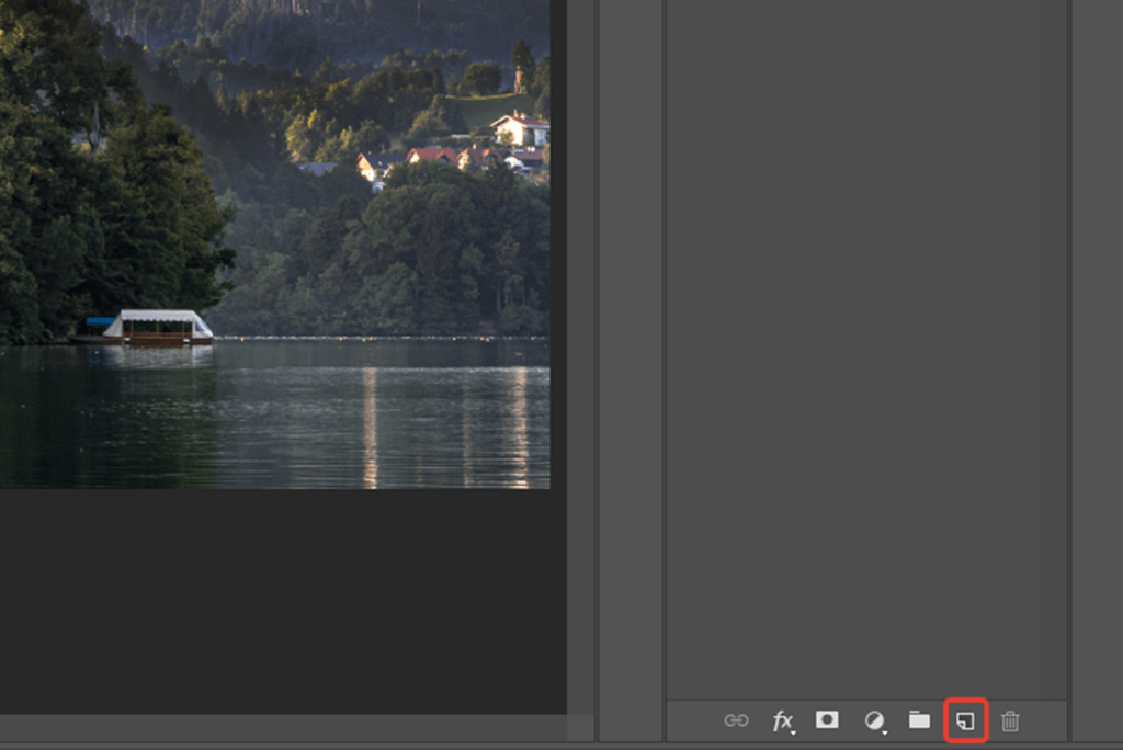 how to create mist effect in photoshop creating an empty layer