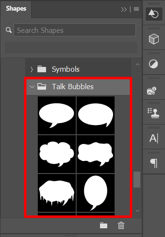 create speech bubble in photoshop