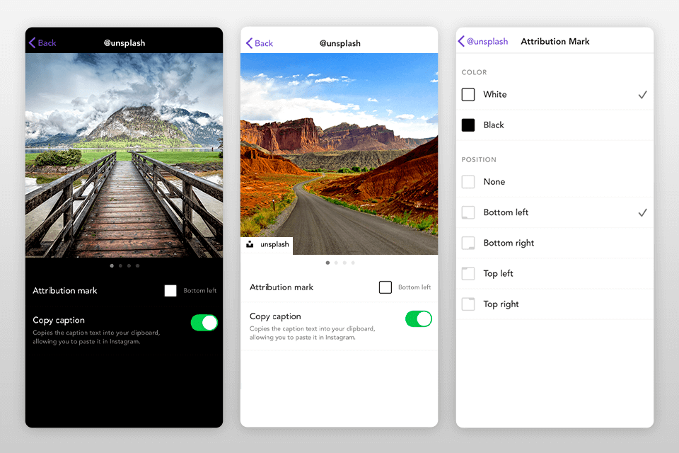 how to download instagram photos repost interface