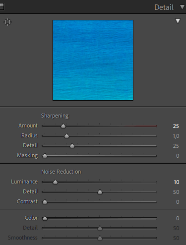 how to edit photos in lightroom detail panel