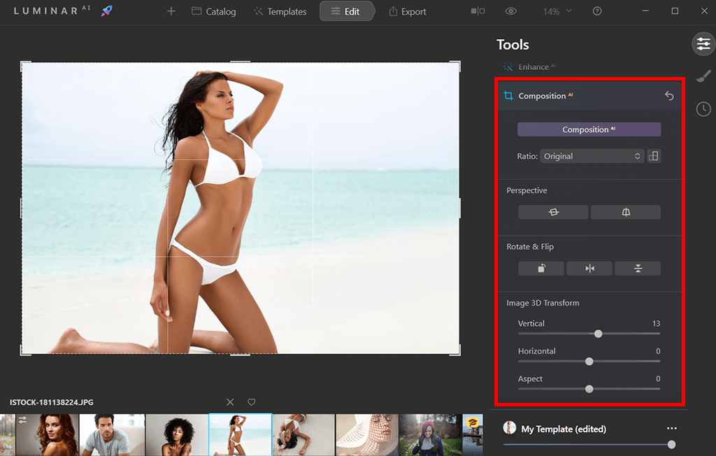 how to edit photos in luminar neo enhance ai