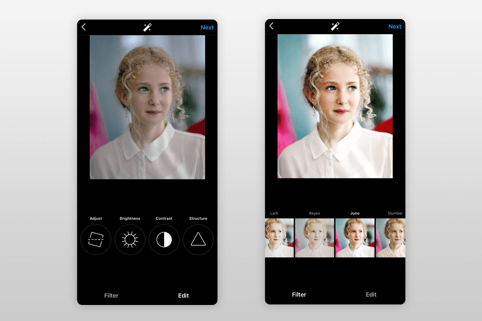 كيفية تحرير الصور على الانستغرام